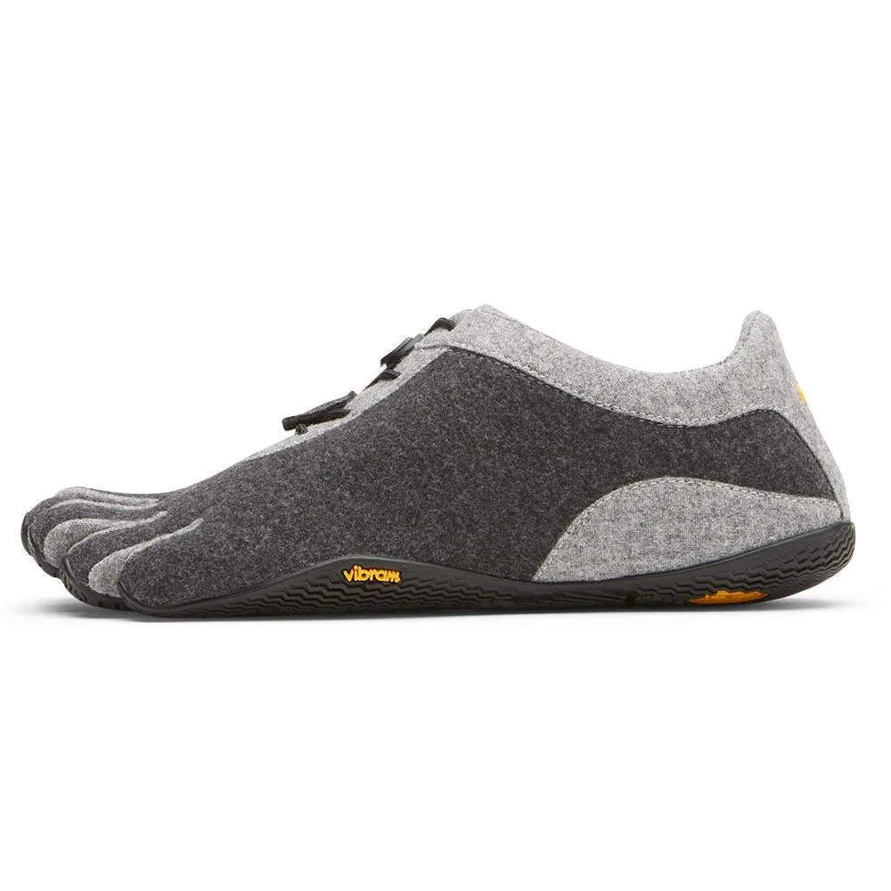 Vibram Womens KSO ECO Wool Fivefinger Shoes Barefoot Running Trainers Grey/Black