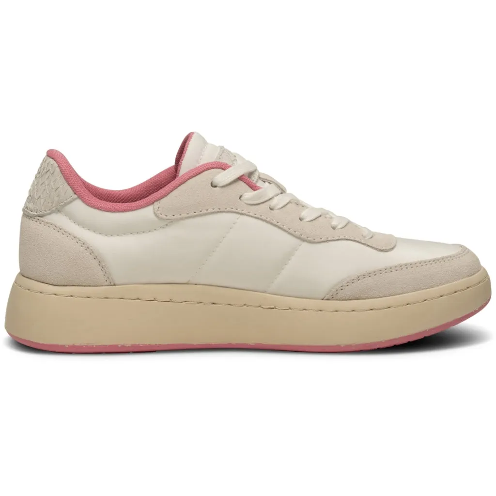 Woden May Trainers - Ivory/Aurora Pink