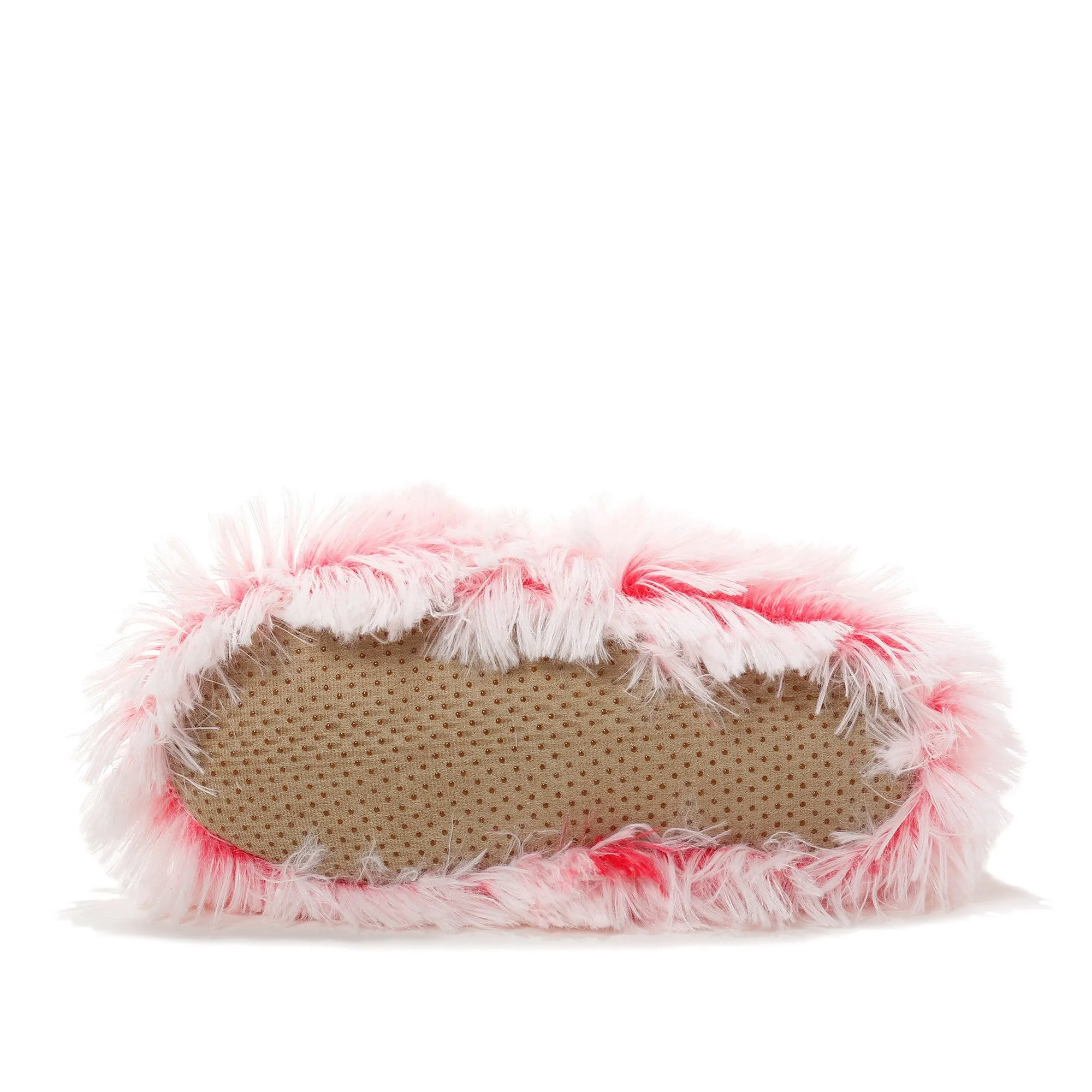 Women's Hi-Fashion Two Tone Faux Fur Boot Slipper