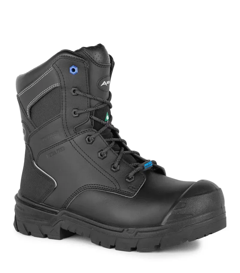 Work Boots - Acton Driller, Flexible Metguard, 8" Waterproof Women's Work Boots, A9300-11